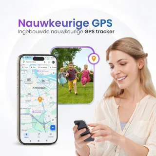 4G Kinder Smartwatch GPS Horloge Met Simkaart