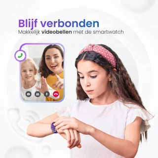 4G Kinder Smartwatch GPS Horloge Met Simkaart