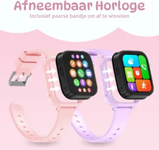 4G Smartwatch Kind GPS Horloge Inclusief Simkaart