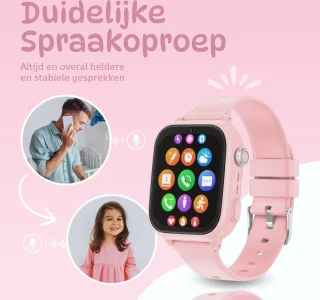 4G Smartwatch Kind GPS Horloge Inclusief Simkaart