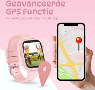 4G Smartwatch Kind GPS Horloge Inclusief Simkaart
