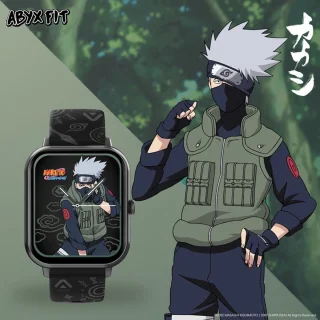Abyx Fit Touch 3 Smartwatch Naruto Kakashi Zwart