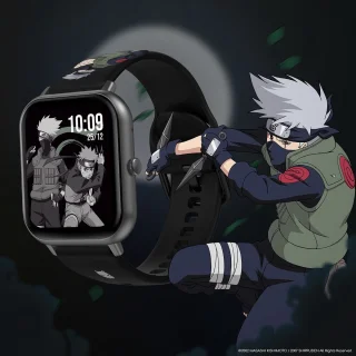Abyx Fit Touch 3 Smartwatch Naruto Kakashi Zwart
