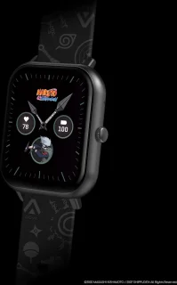 Abyx Fit Touch 3 Smartwatch Naruto Kakashi Zwart