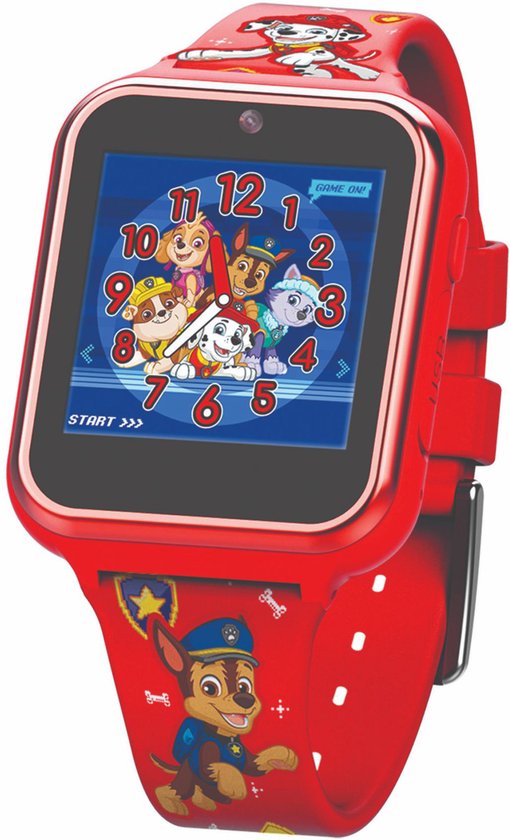 Accutime Paw Patrol Smartwatch Rood Kinderhorloge