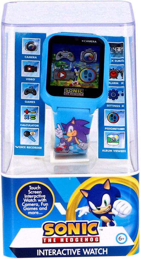 Accutime Sonic Smartwatch Kinderen Blauw