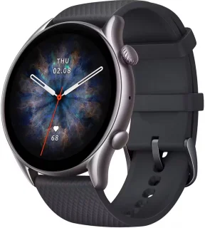 Amazfit GTR 3 Pro Smartwatch 46 mm Midnight Zwart