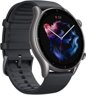 Amazfit GTR 3 Zwart — Stijl ontmoet slimme sportfuncties
