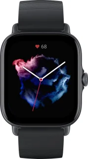 Amazfit GTS 3 Smartwatch 42 mm Black Graphite