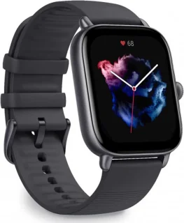 Amazfit GTS 3 Smartwatch 42 mm Black Graphite