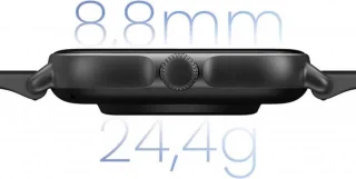 Amazfit GTS 3 Smartwatch 42 mm Black Graphite