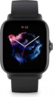 Amazfit GTS 3 Smartwatch 42 mm Black Graphite