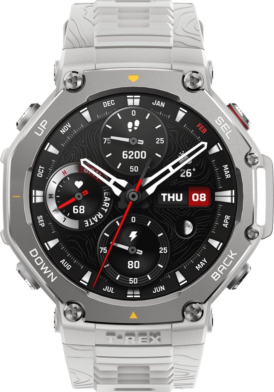 Amazfit T-Rex 3 — Robuuste outdoor-smartwatch met lange accuduur