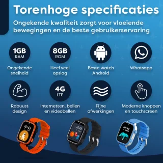 AngelTech SmartWatch Ultra - Kinder Smartwatch