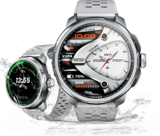 Anymoving M1 sporthorloge heren zilver