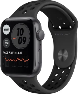 Apple Watch Nike SE Smartwatch 44mm Spacegrijs