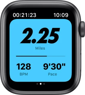 Apple Watch Nike SE Smartwatch 44mm Spacegrijs