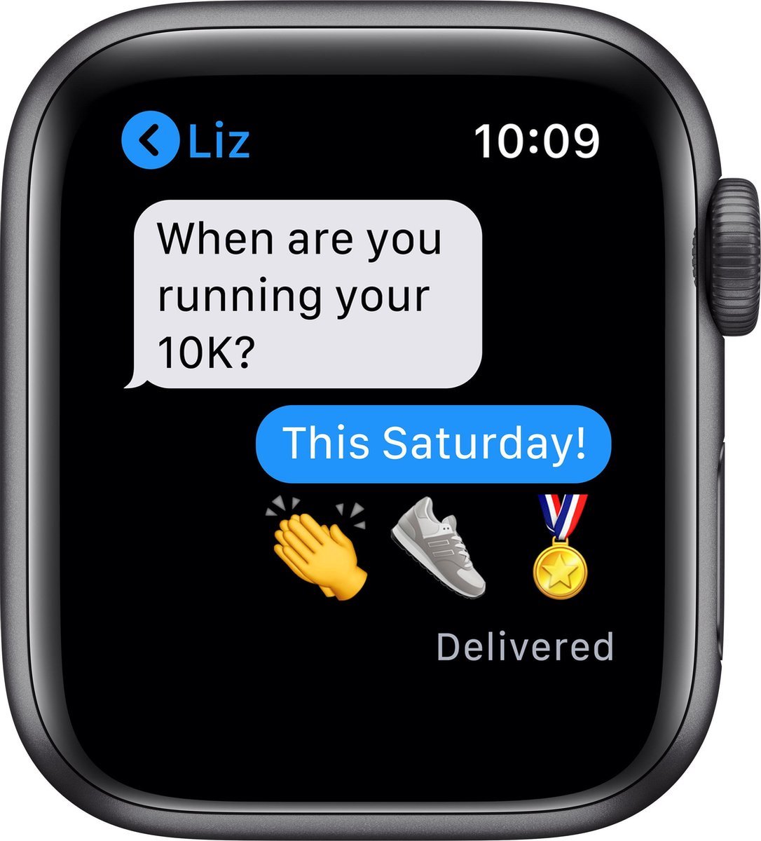Apple Watch SE 2021 44mm Spacegrijs