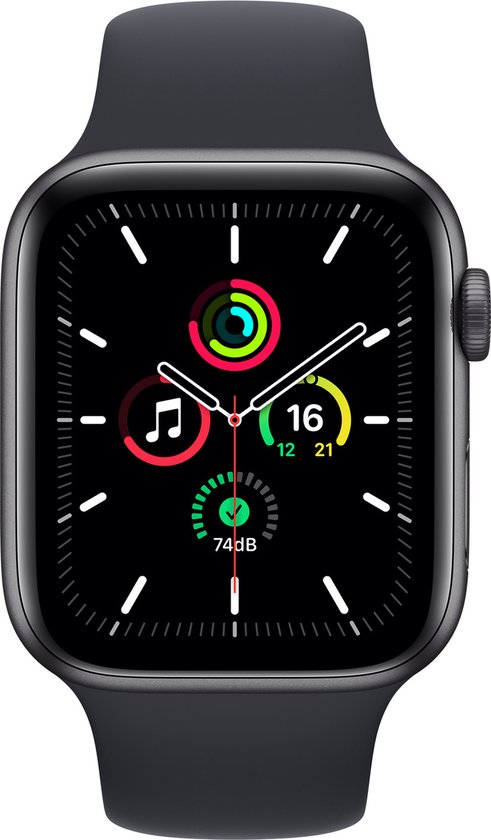 Apple Watch SE 2021 44mm Spacegrijs