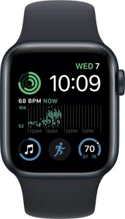 Apple Watch SE 2022 40 mm Middernacht Aluminium