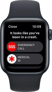 Apple Watch SE 2022 40 mm Middernacht Aluminium