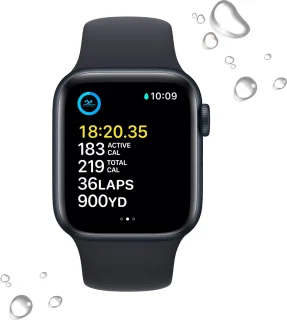 Apple Watch SE 2022 40 mm Middernacht Aluminium