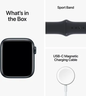 Apple Watch SE 2022 40 mm Middernacht Aluminium