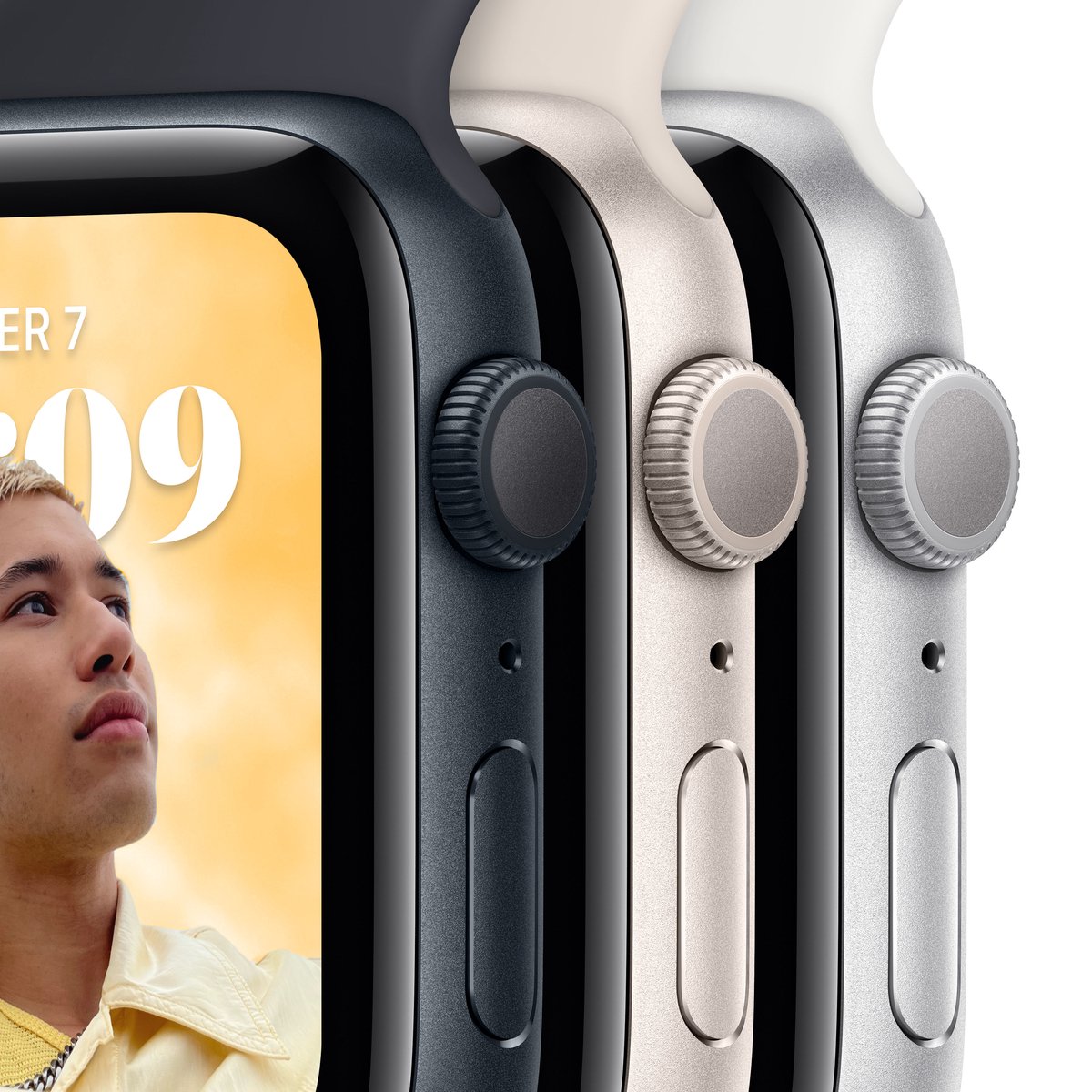 Apple Watch SE 2022 40mm Zilver Aluminium