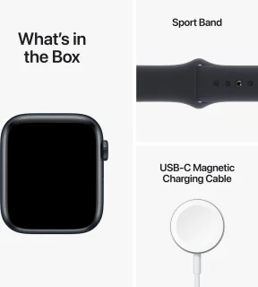 Apple Watch SE (2022) 44 mm Middernacht Aluminium