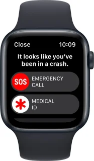 Apple Watch SE (2022) 44 mm Middernacht Aluminium