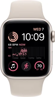 Apple Watch SE (2022) Smartwatch 40 mm Aluminium - Sterrenlicht