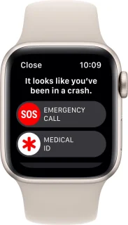 Apple Watch SE (2022) Smartwatch 40 mm Aluminium - Sterrenlicht