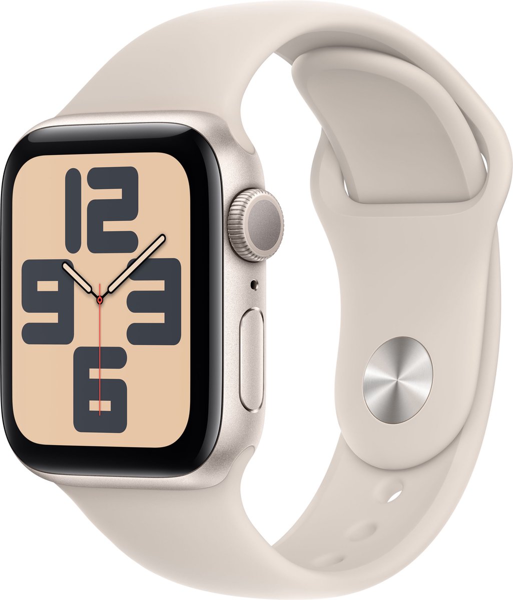 Wat vinden we goed aan de Apple Watch SE 2023 40mm Starlight Aluminium S/M