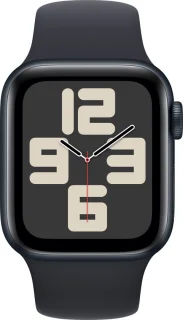 Apple Watch SE 2023 40mm Zwart M/L Sportbandje