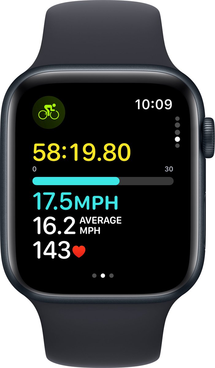 Apple Watch SE 2023 GPS + Cellular 44mm Midnight M/L