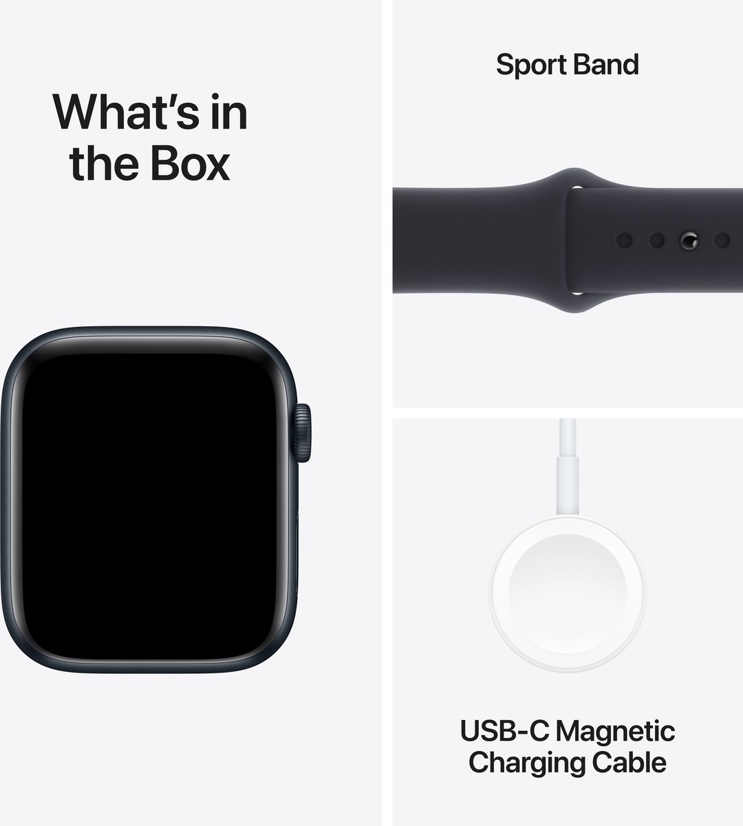 Apple Watch SE 2023 GPS + Cellular 44mm Midnight M/L