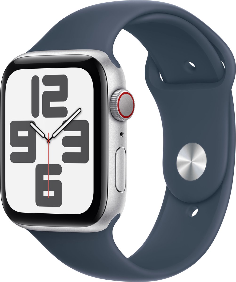 Apple Watch SE 2023 GPS + Cellular 44mm Silver Storm Blue