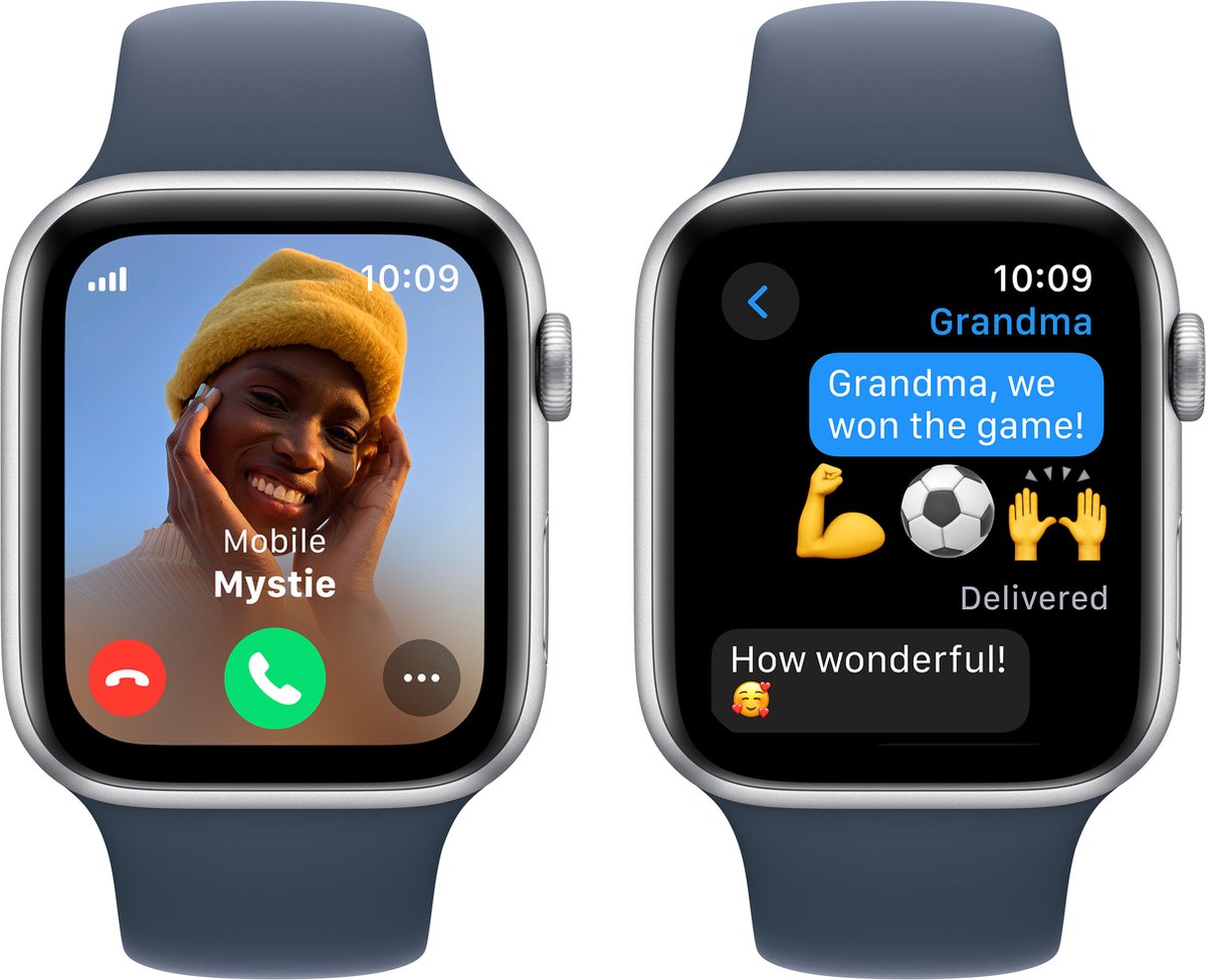 Apple Watch SE 2023 GPS + Cellular 44mm Silver Storm Blue