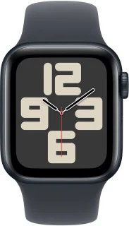 Apple Watch SE 2024 40mm Midnight Aluminium S/M