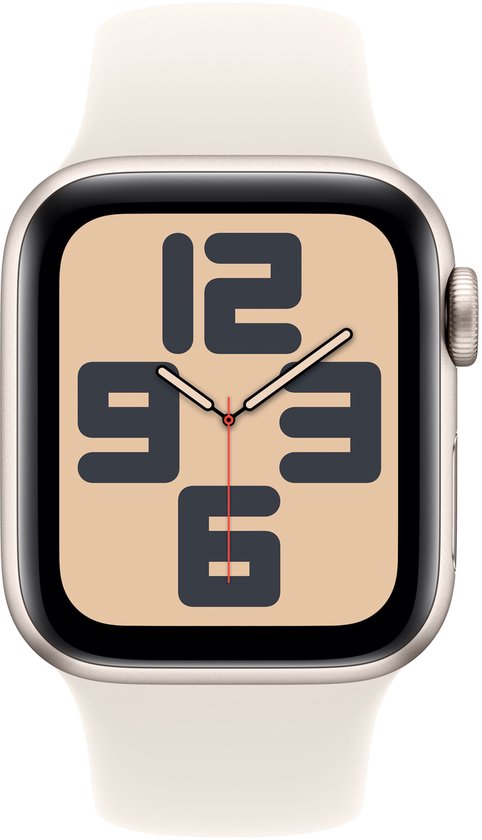 Apple Watch SE 2024 40mm Starlight Aluminium M/L