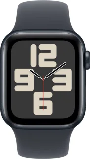 Apple Watch SE 2024 GPS 40mm Midnight Aluminium Case M/L