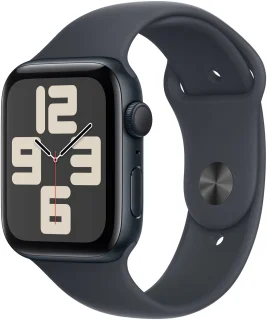 Apple Watch SE 2024 GPS 44mm Midnight Aluminum Case S/M