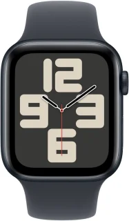 Apple Watch SE 2024 GPS 44mm Midnight Aluminum Case S/M