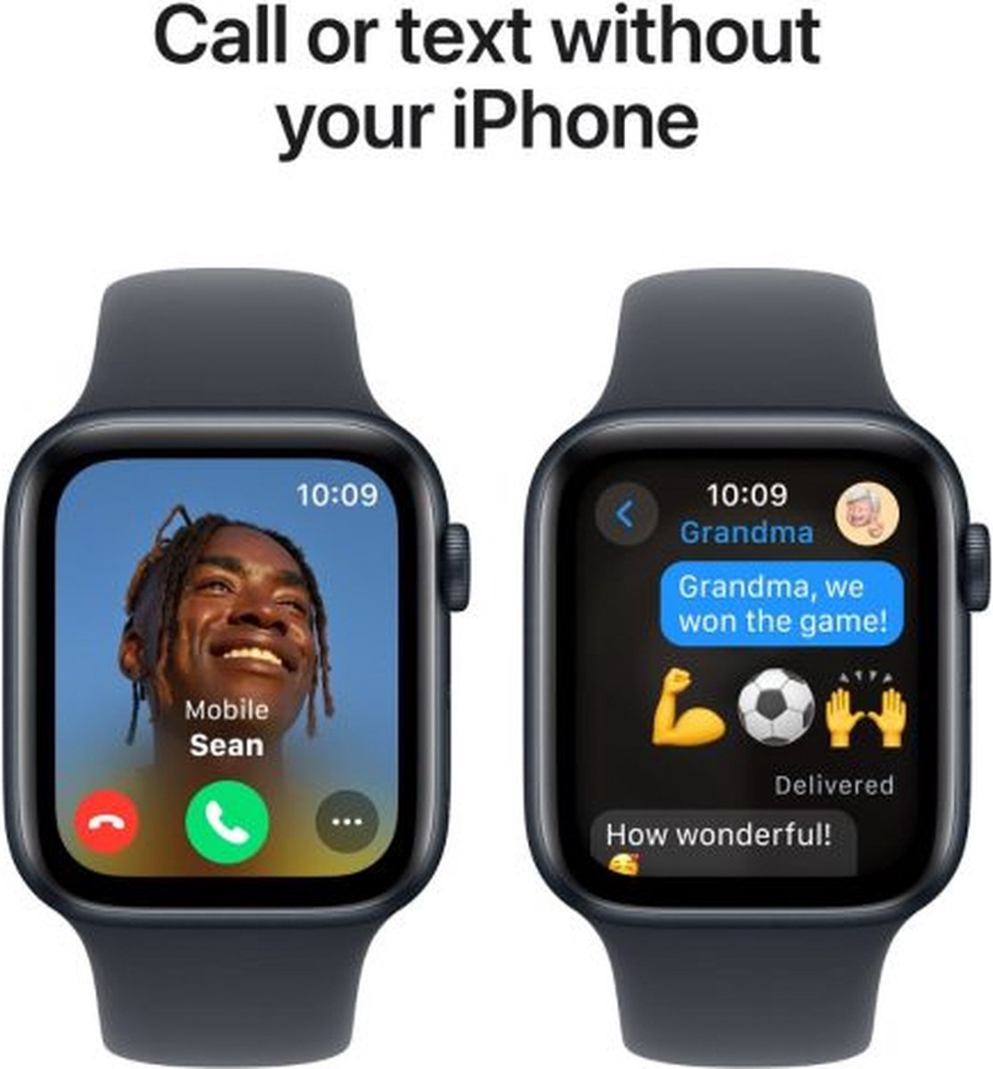 Apple Watch SE 2024 GPS + Cellular 40mm Midnight Aluminum M/L