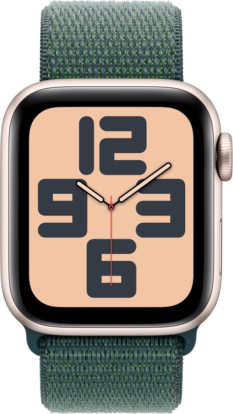 Vrijheid en eenvoud: Apple Watch SE 2024 GPS + Cellular (40mm) in Starlight