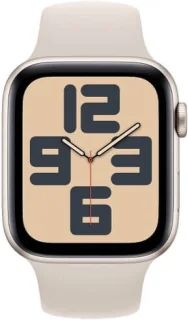 Apple Watch SE 2024 GPS + Cellular 44mm Starlight Aluminium S/M