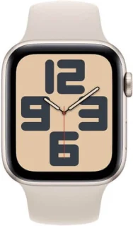 Apple Watch SE 2024 GPS + Cellular 44mm Starlight Aluminium S/M
