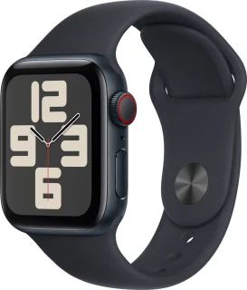 Apple Watch SE 40mm GPS + Cellular Midnight Aluminum S/M