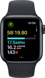 Apple Watch SE 40mm GPS + Cellular Midnight Aluminum S/M