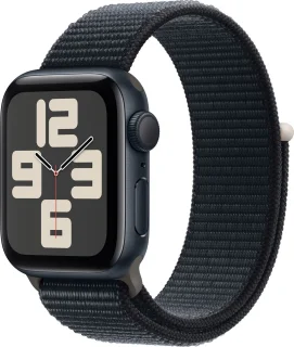 Apple Watch SE 40mm Midnight Aluminium Case Sport Loop